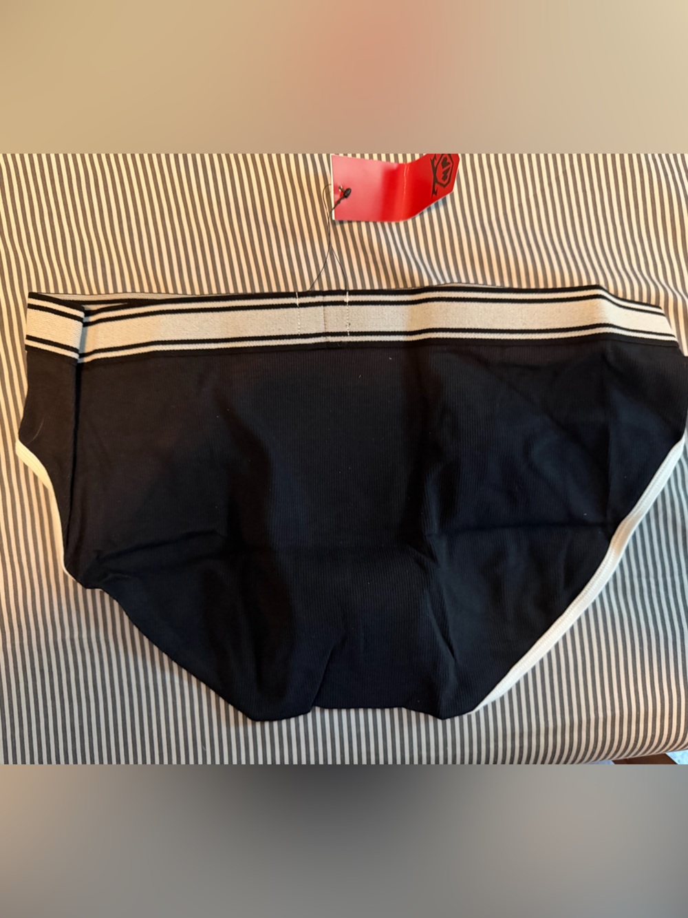 Nasty Pig Black Briefs with White Trim New - Picture 2 of 3